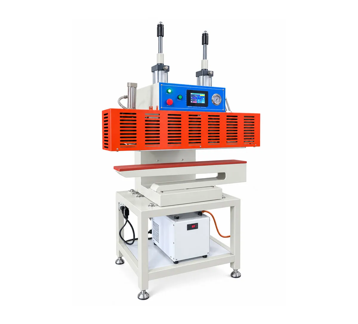 Máy ép nhiệt, làm mát ép nóng, ép lạnh DH-10100HC | Giải pháp ép hiệu quả ép mex, ép logo , ép đường may cho ngành may mặc