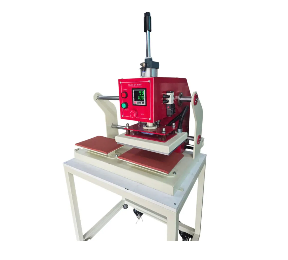 Máy ép nhiệt bán tự động DH 2030S - Giải pháp ép chuyển nhiệt hiệu quả cho xưởng may hiện đại